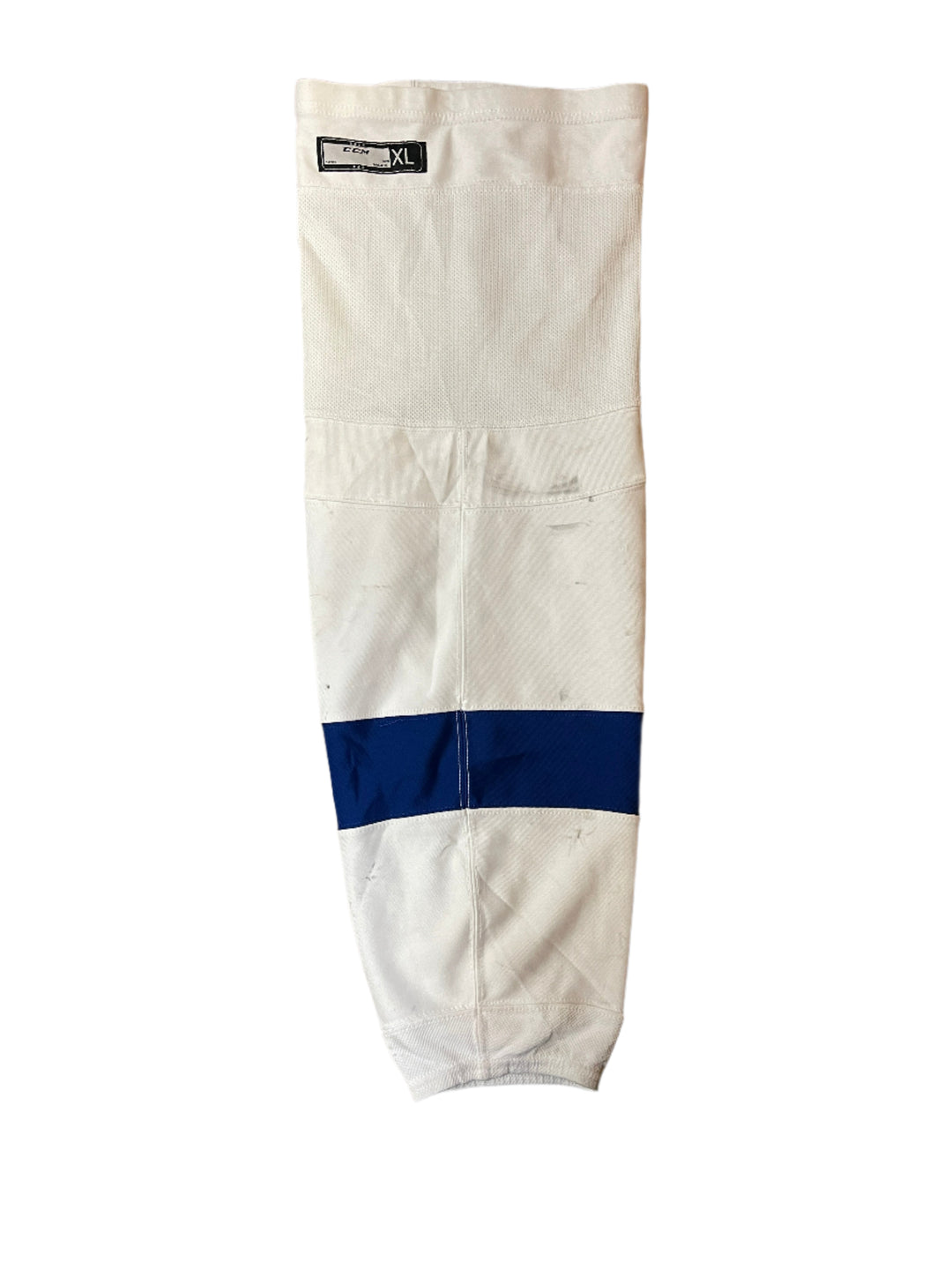 Reebok/CCM Pro Stock Hockey Game Socks - Tampa Bay Lightning