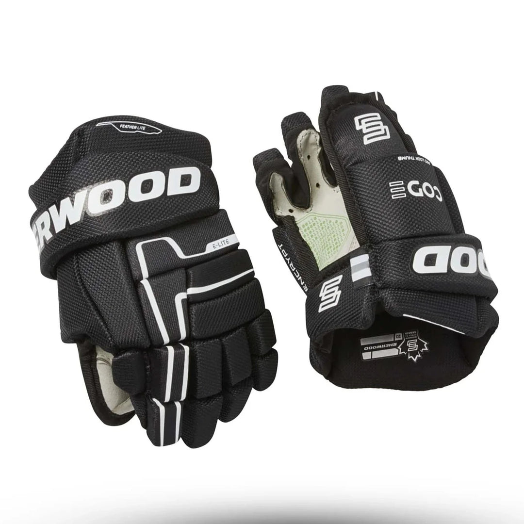 SHERWOOD CODE ENCRYPT 4 YOUTH HOCKEY GLOVES