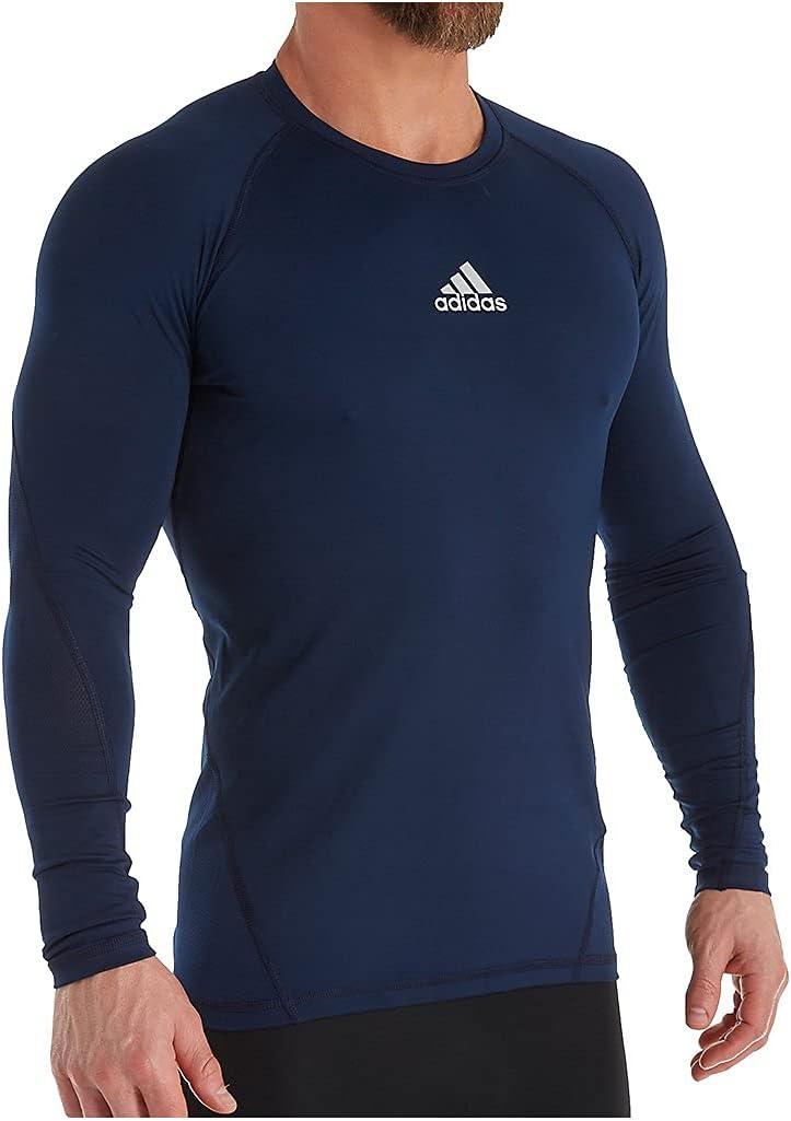 Adidas Men's Alphaskin Training Long Sleeve Compression Top