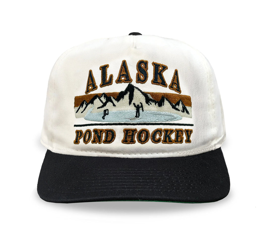 Celly Hockey Co - Alaska Pond Hockey Snapback: Cream