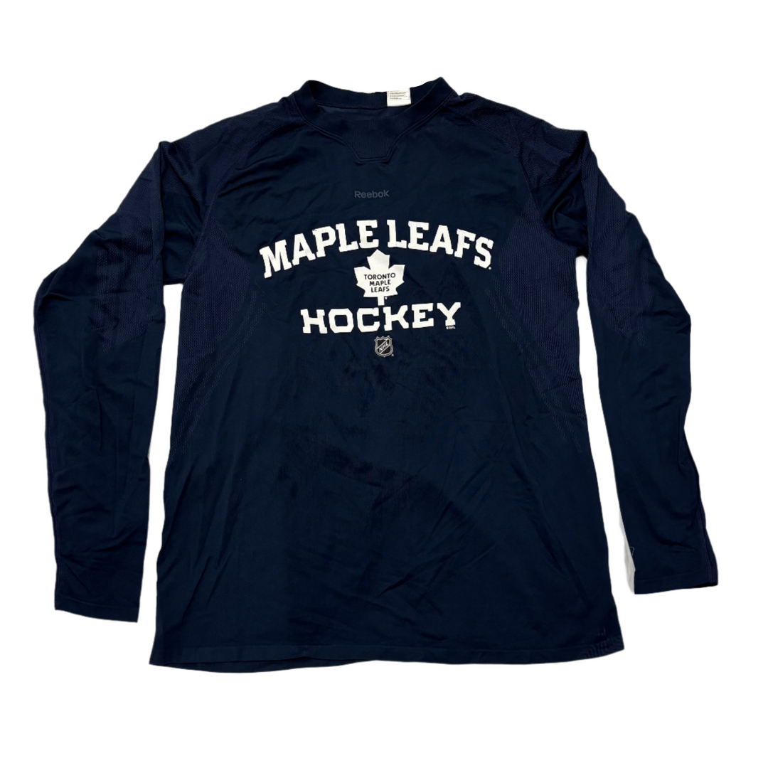 Reebok Activewear Center Ice Toronto Maple Leafs Long Sleeve Shirt