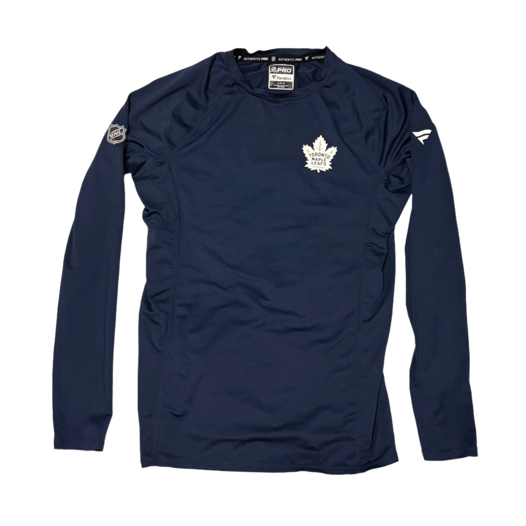 Fanatics Team Issued Pro Authentic Baselayer Long Sleeve Shirt Toronto Maple Leafs