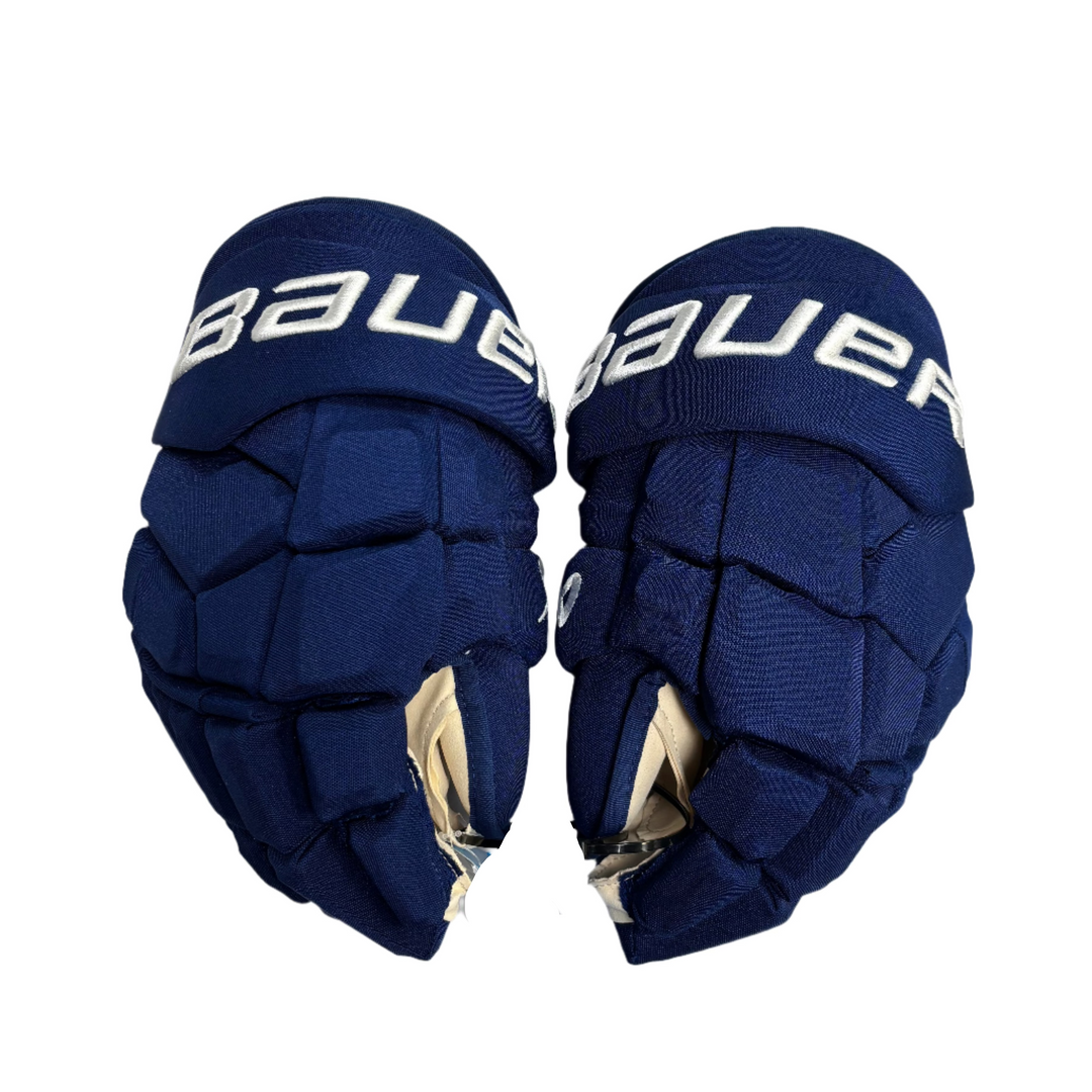 Bauer Supreme Mach - Vancouver Canucks - Pro Stock Hockey Gloves - DH