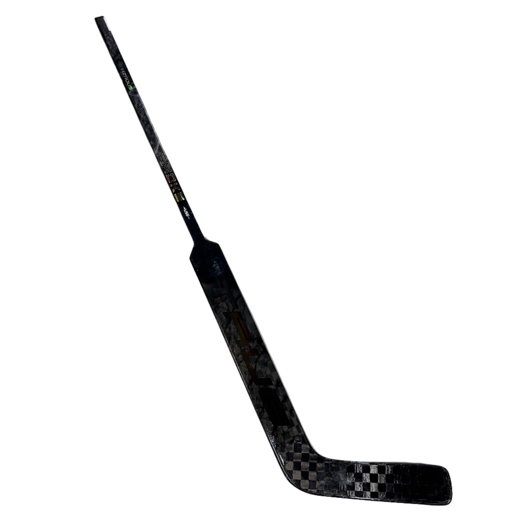 True HZRDUS Smoke Senior Goalie Hockey Stick - BLACKOUT