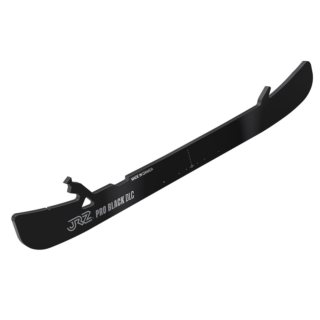 JRZ Pro BLACK DLC Multi Fit Steel Skate Blades (Bauer Edge, Powerfly and CCM XS)
