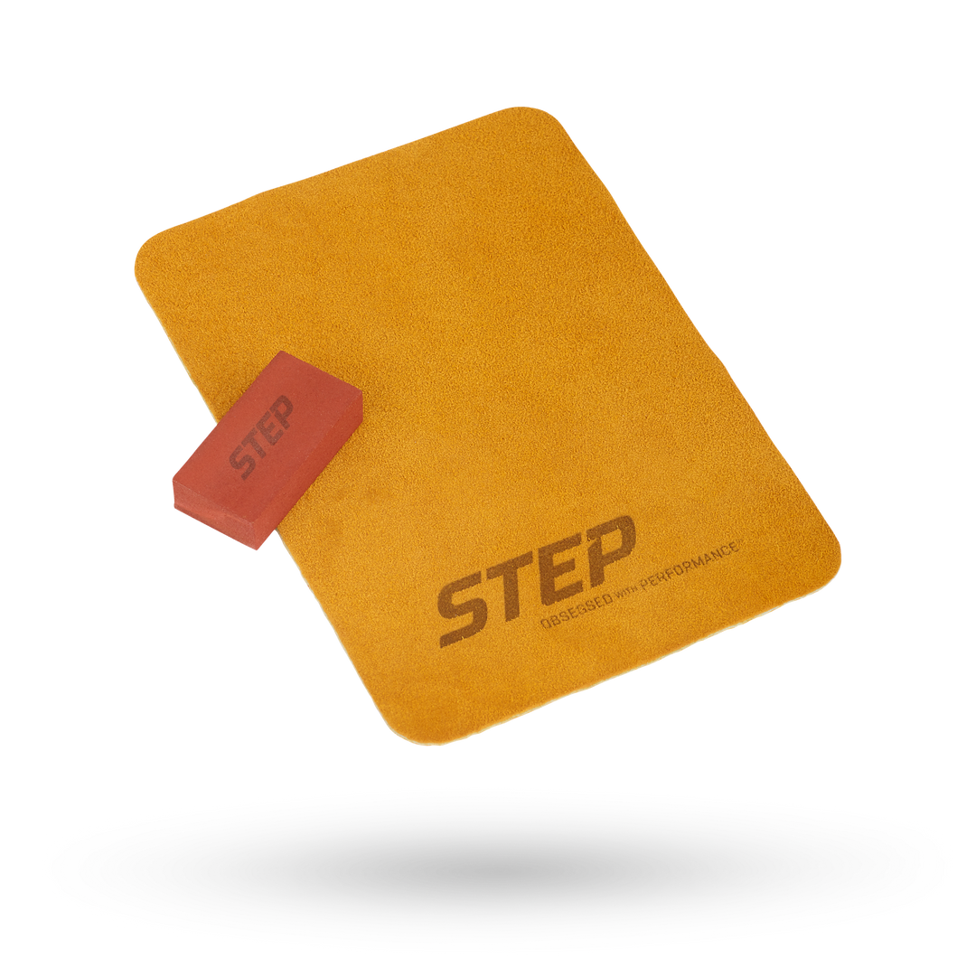 Step Steel Honing Stone and Cloth Kit