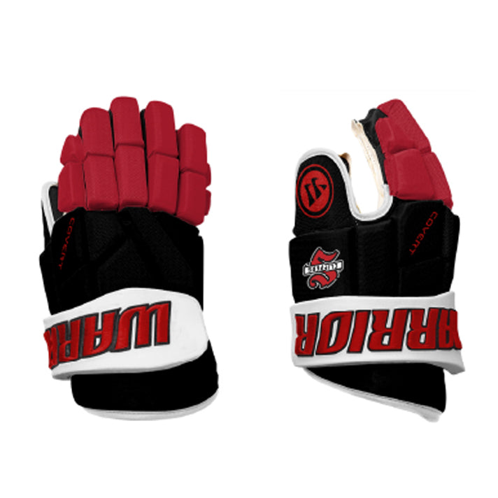 Stouffville Clippers Custom Warrior Hockey Gloves 2025 (In Stock)