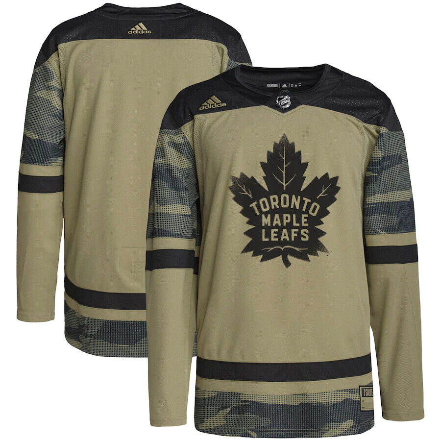 Adidas Men's Toronto Maple Leafs Military Appreciation Hockey Jersey (MiC)