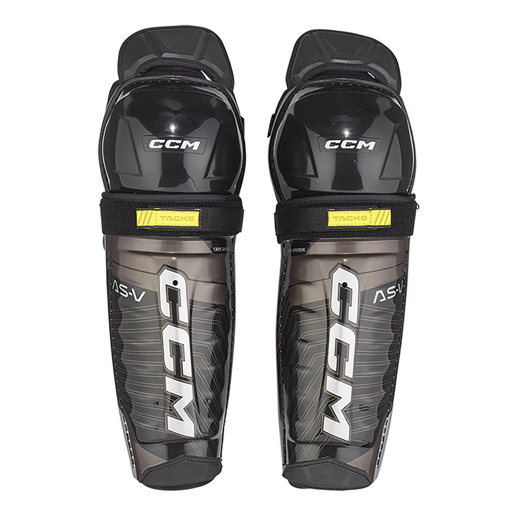 CCM Tacks AS-V Junior Hockey Shin Guards