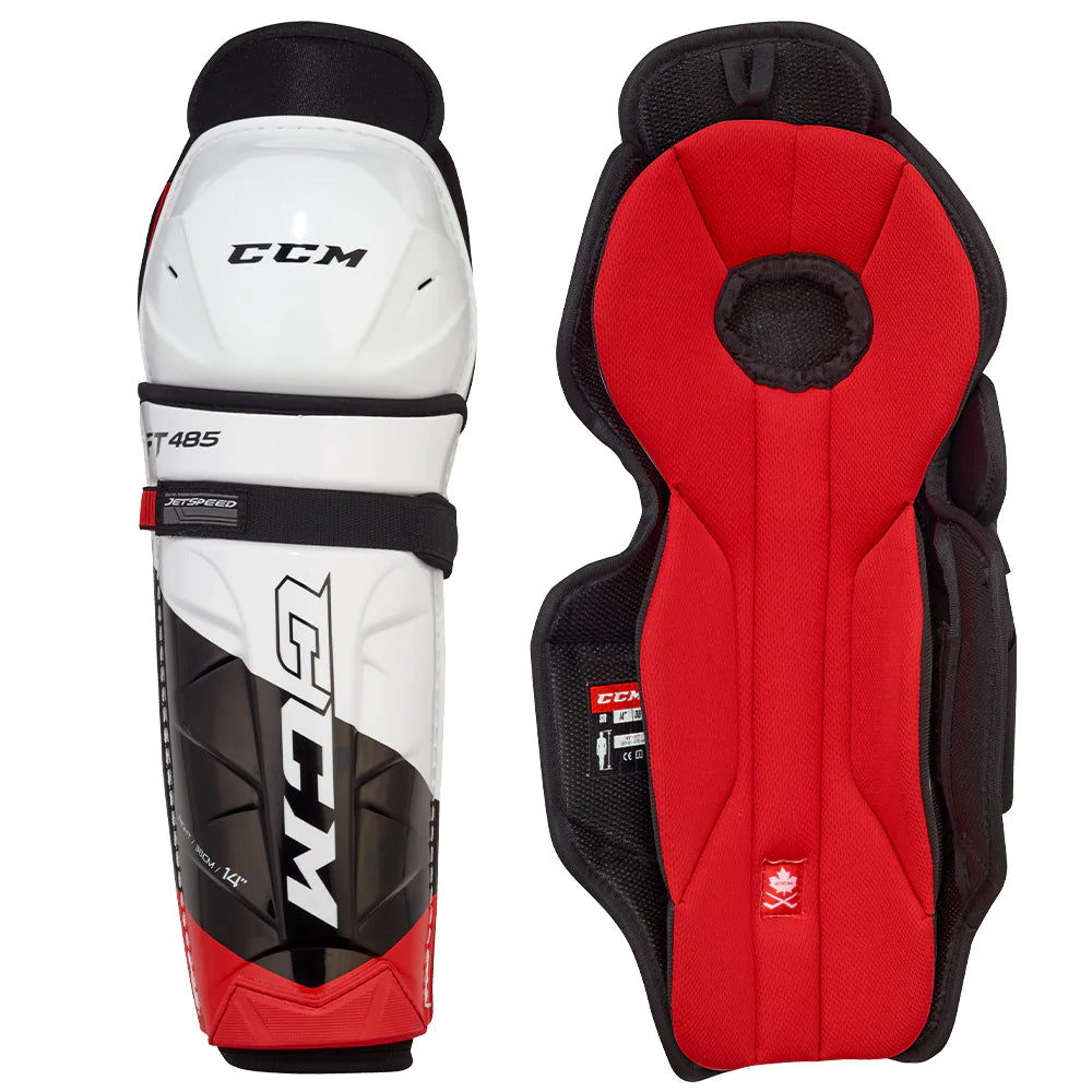 CCM Jetspeed FT485 Junior Shin Pad