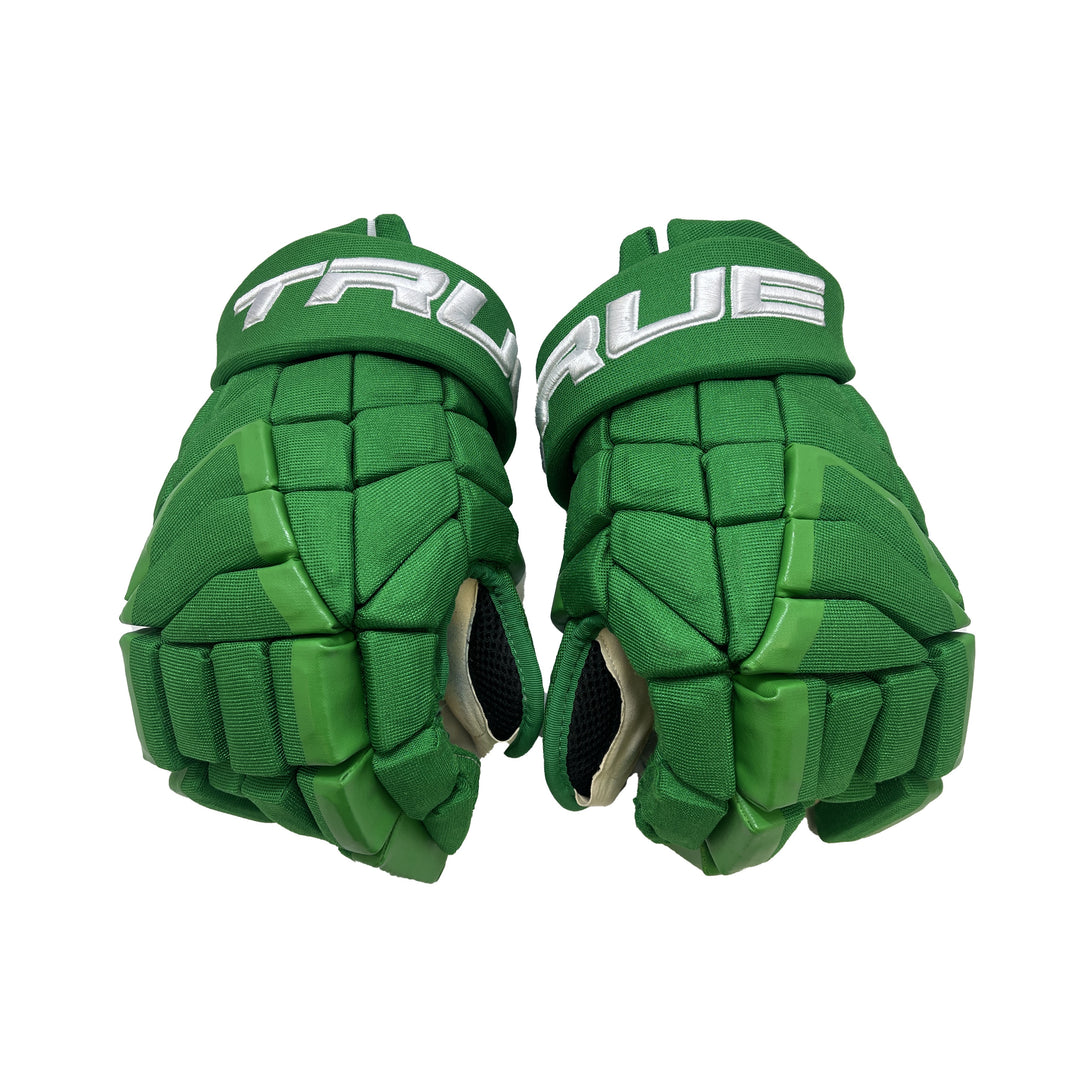 True XC9 Toronto Maple Leafs St. Pat's Edition 14" Pro Stock Gloves - DJ Smith