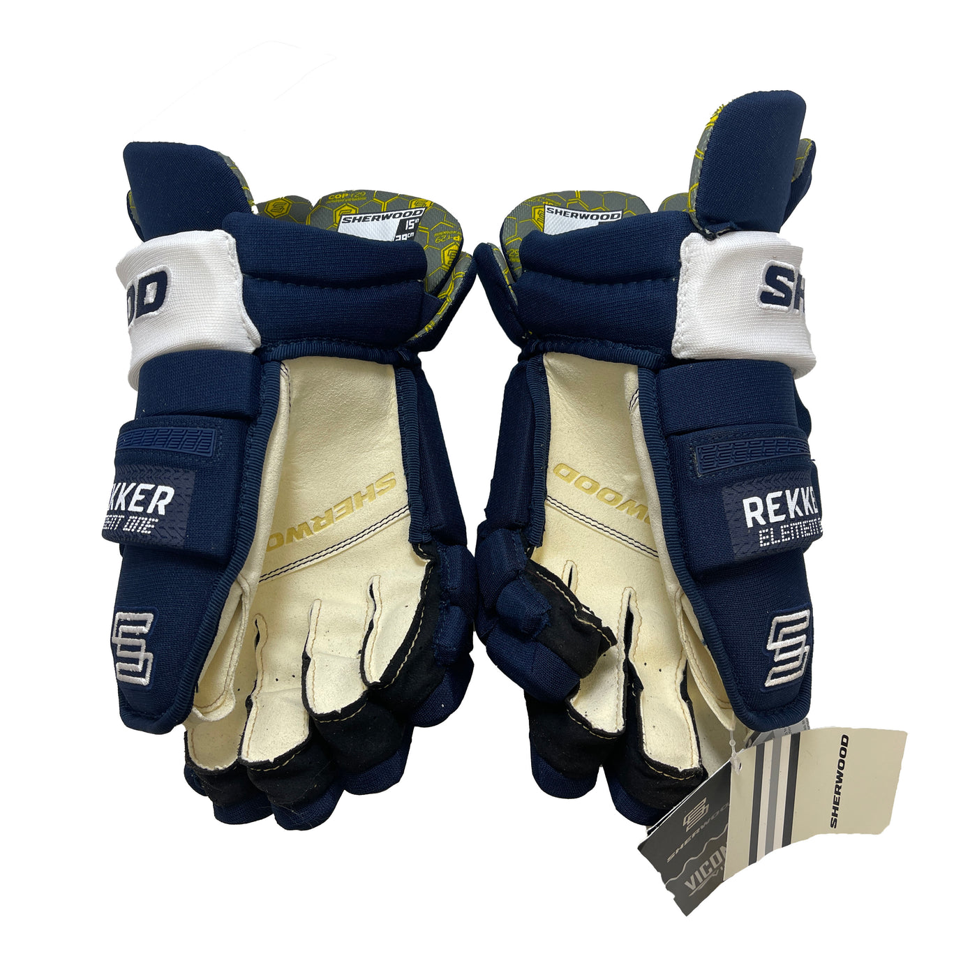 Sherwood Rekker Element One Toronto Maple Leafs Arena's 15" Pro Stock Gloves - Nick Ritchie