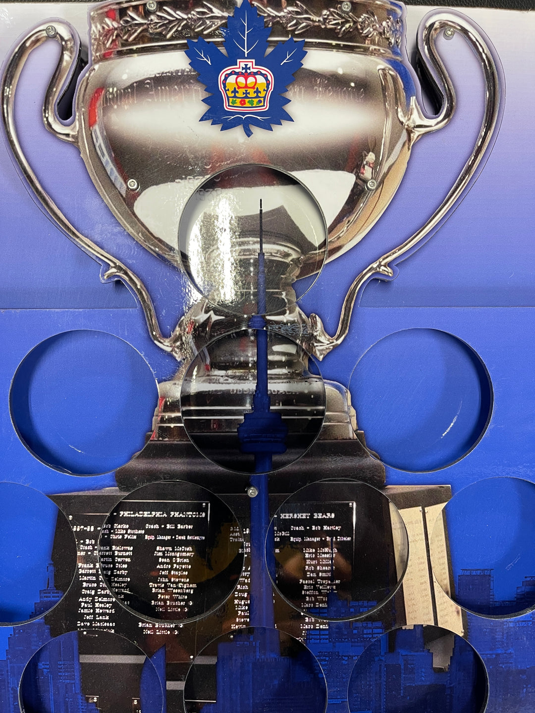 2024 Toronto Marlies Calder Cup Playoff Puck Board