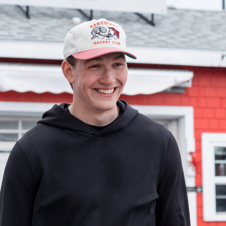 Celly Hockey Co. - Nantucket Faceoff Snapback: Cream