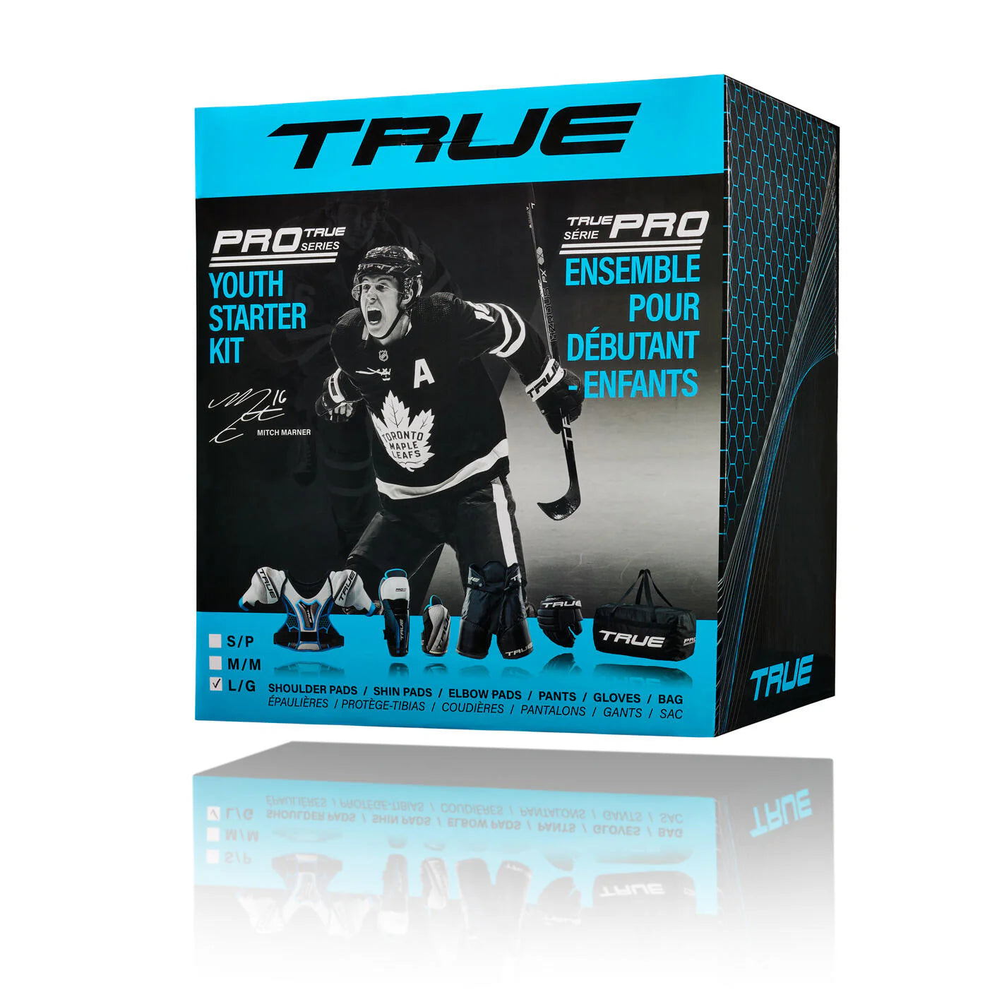 Kit Hockey Su Ghiaccio Winnwell Youth - Taglia Large Per 6-9 Anni, Completo Di Protezioni - Foto 11