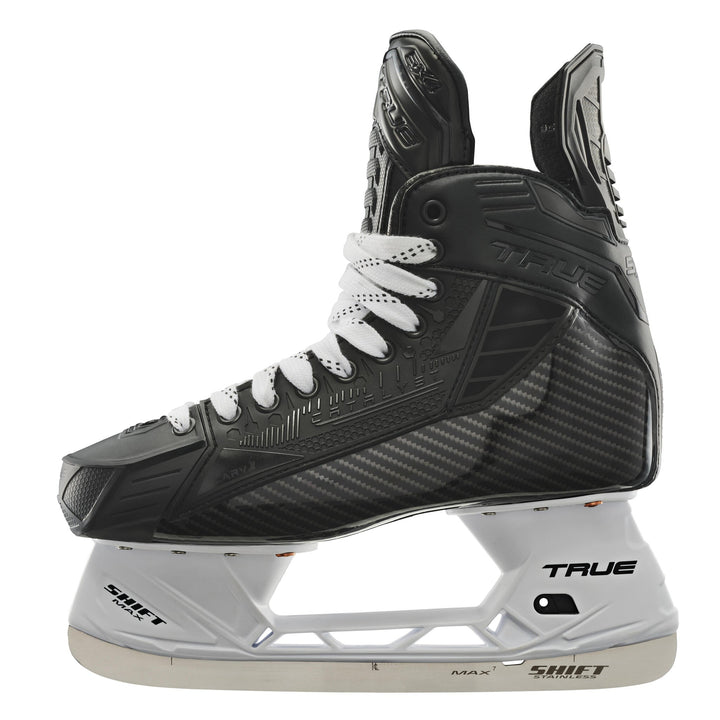 True Catalyst 5X4 Senior Hockey Skates - Blackout