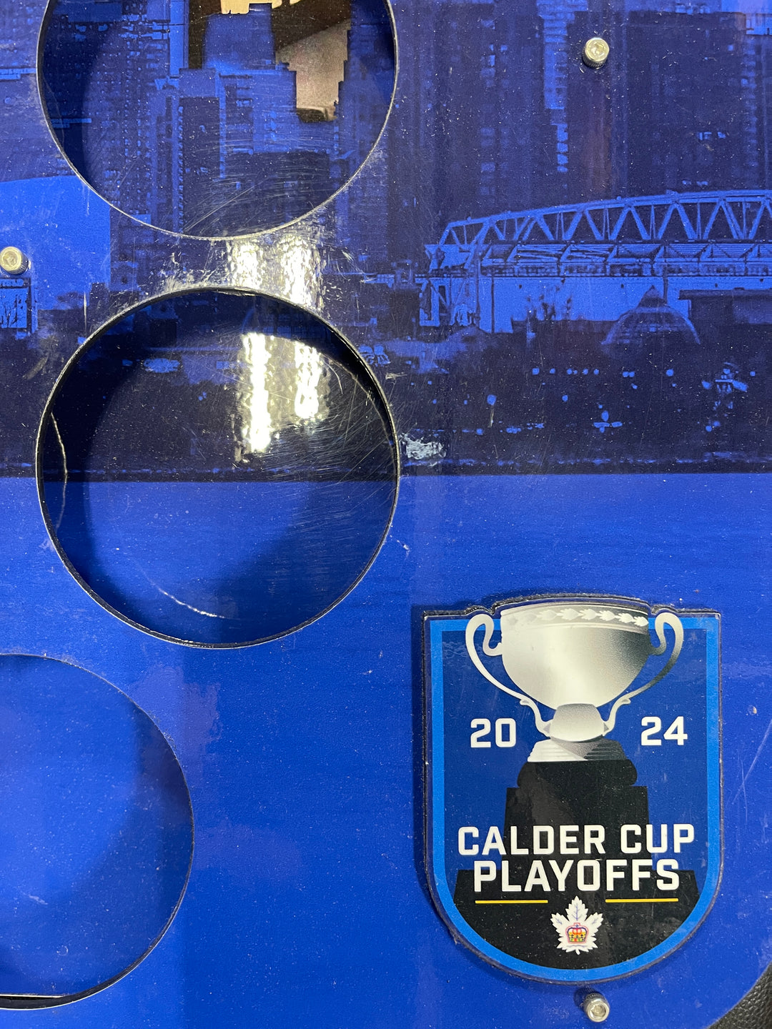 2024 Toronto Marlies Calder Cup Playoff Puck Board