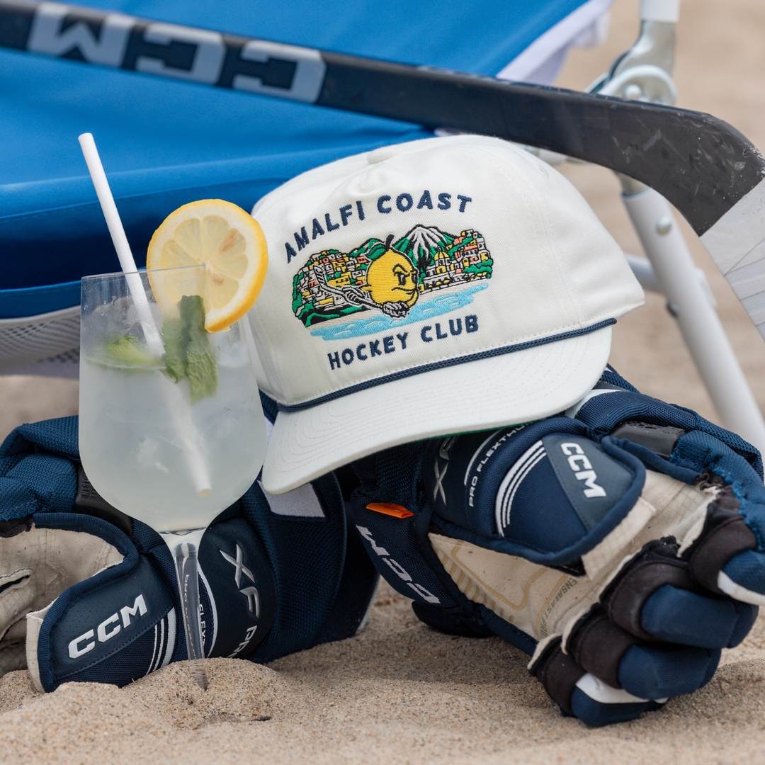 Celly Hockey Co. - Amalfi Coast Hockey Club Snapback: Cream