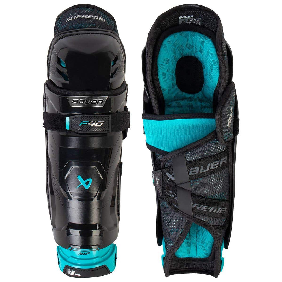 Bauer Supreme F40 Intermediate Hockey Shin Pads