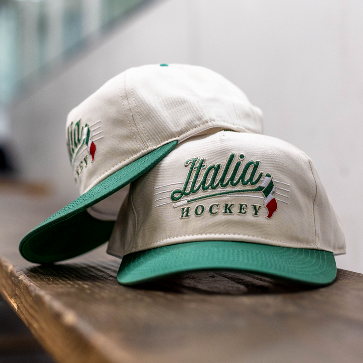 Celly Hockey Co - Italia Hockey Snapback: Cream
