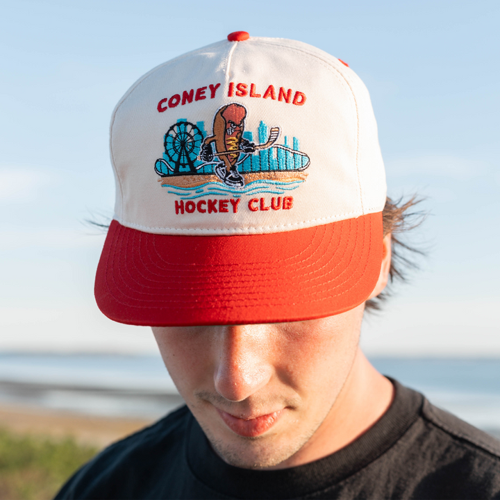 Celly Hockey Co. - Coney Island Hockey Club Snapback: Cream