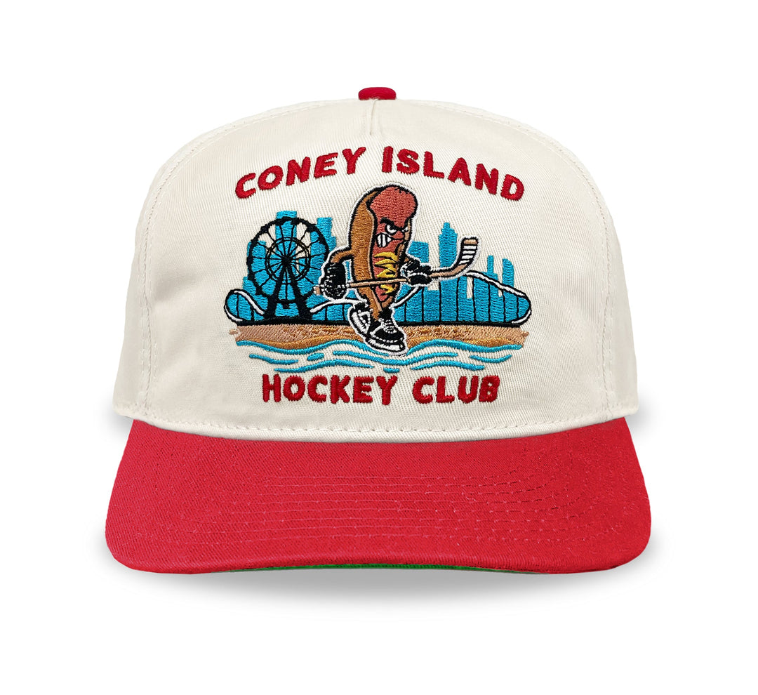 Celly Hockey Co. - Coney Island Hockey Club Snapback: Cream