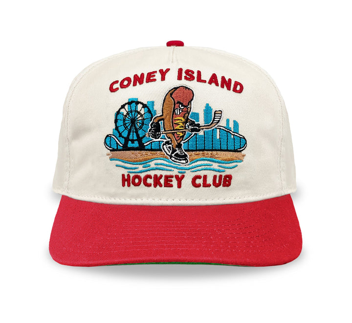 Celly Hockey Co. - Coney Island Hockey Club Snapback: Cream