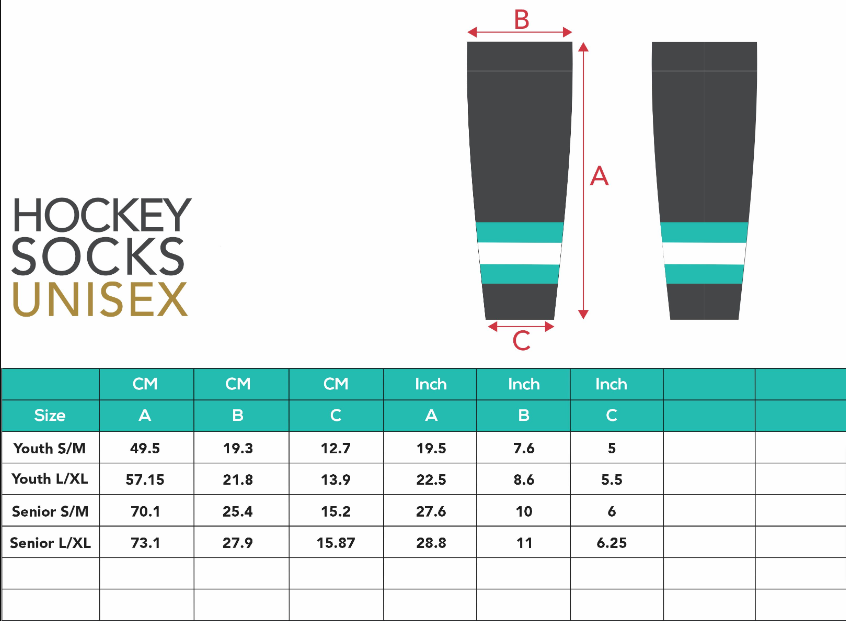 Zechy Knit Hockey Socks - Traditional Breathable Socks For Youth And Senior Players Hockey Garter Socks Zechy Knit Hockey Socks - Traditional Breathable Socks For Youth And Senior Players Hockey Garter Socks