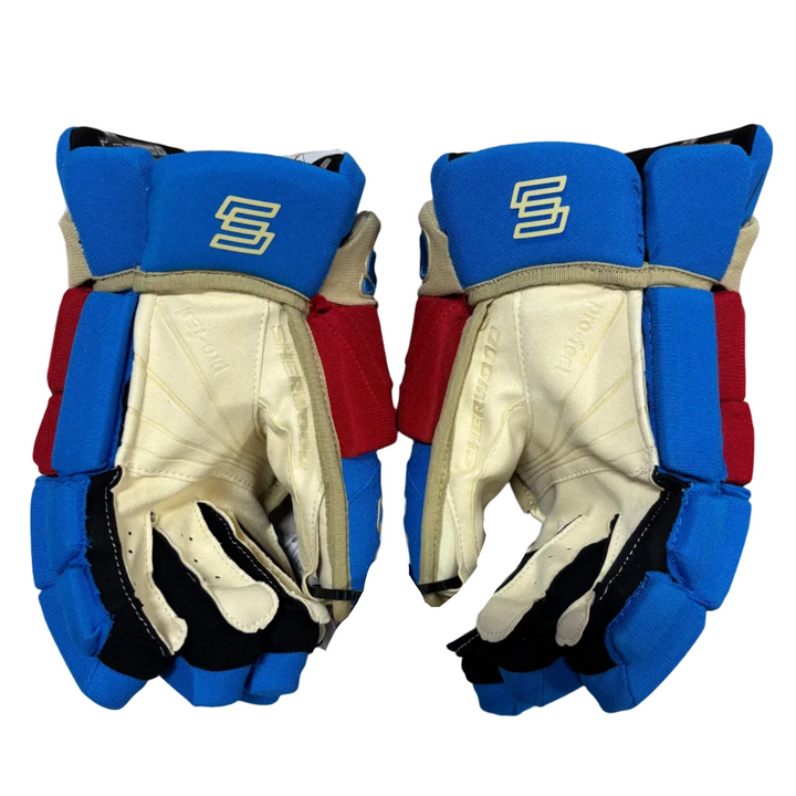 Sherwood CODE Photon 1 - Pro Stock Hockey Gloves - New York Rangers (Winter Classic)