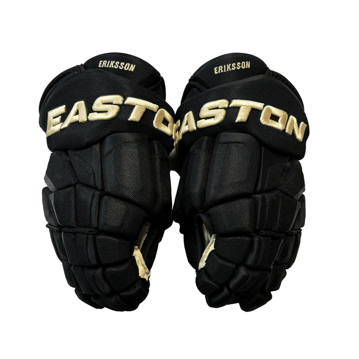 Easton Stealth - Boston Bruins - Pro Stock Hockey Gloves - Loui Eriksson