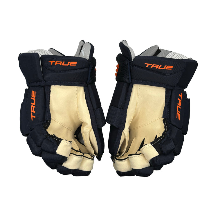 True Catalyst Pro Custom Edmonton Oilers Hockey Gloves