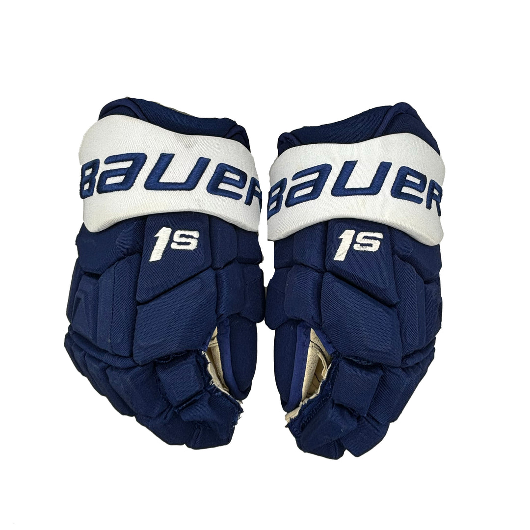 Bauer Supreme 1S - Toronto Maple Leafs - Pro Stock Hockey Gloves