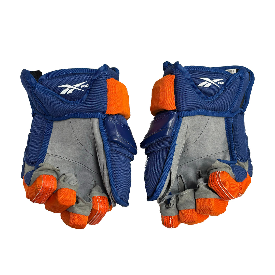 Reebok 852T - Pro Stock Hockey Glove - New York Islanders