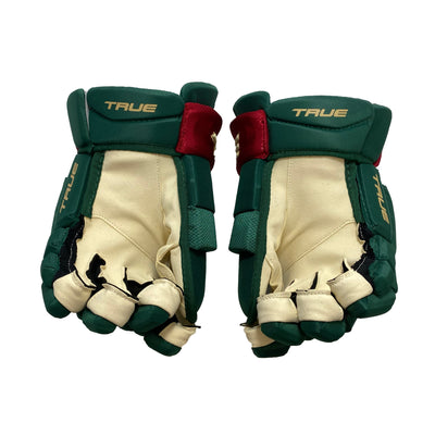 True Catalyst Pro Custom Minnesota Wild Hockey Gloves