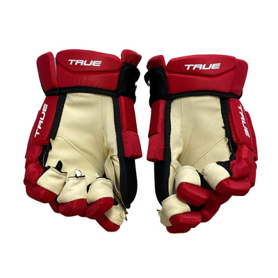 True Catalyst Pro Custom Carolina Hurricanes Hockey Gloves