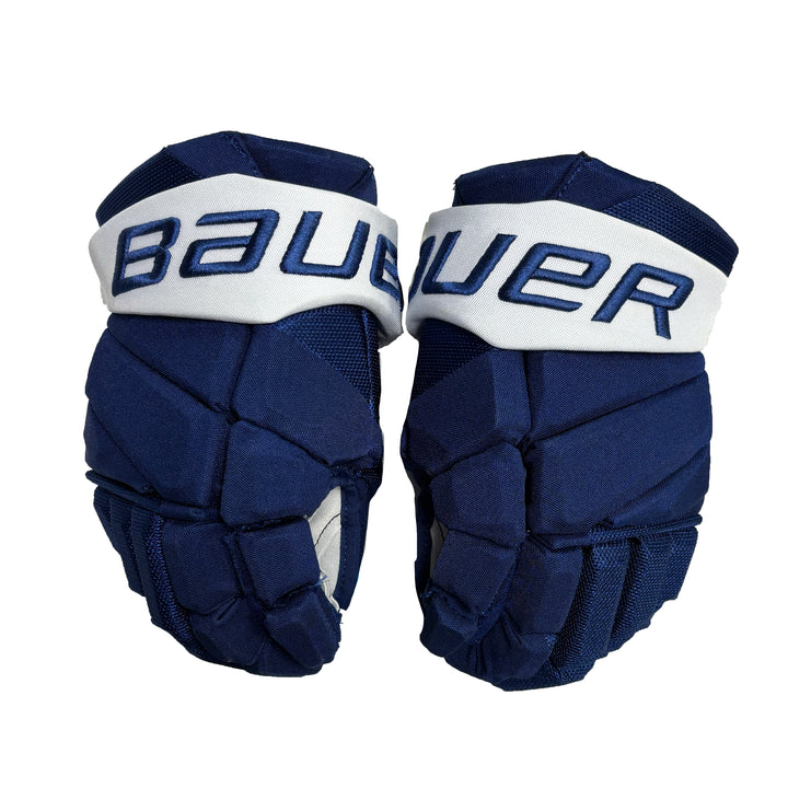 Bauer Vapor Hyperlite - Toronto Maple Leafs - Pro Stock Hockey Gloves - MD
