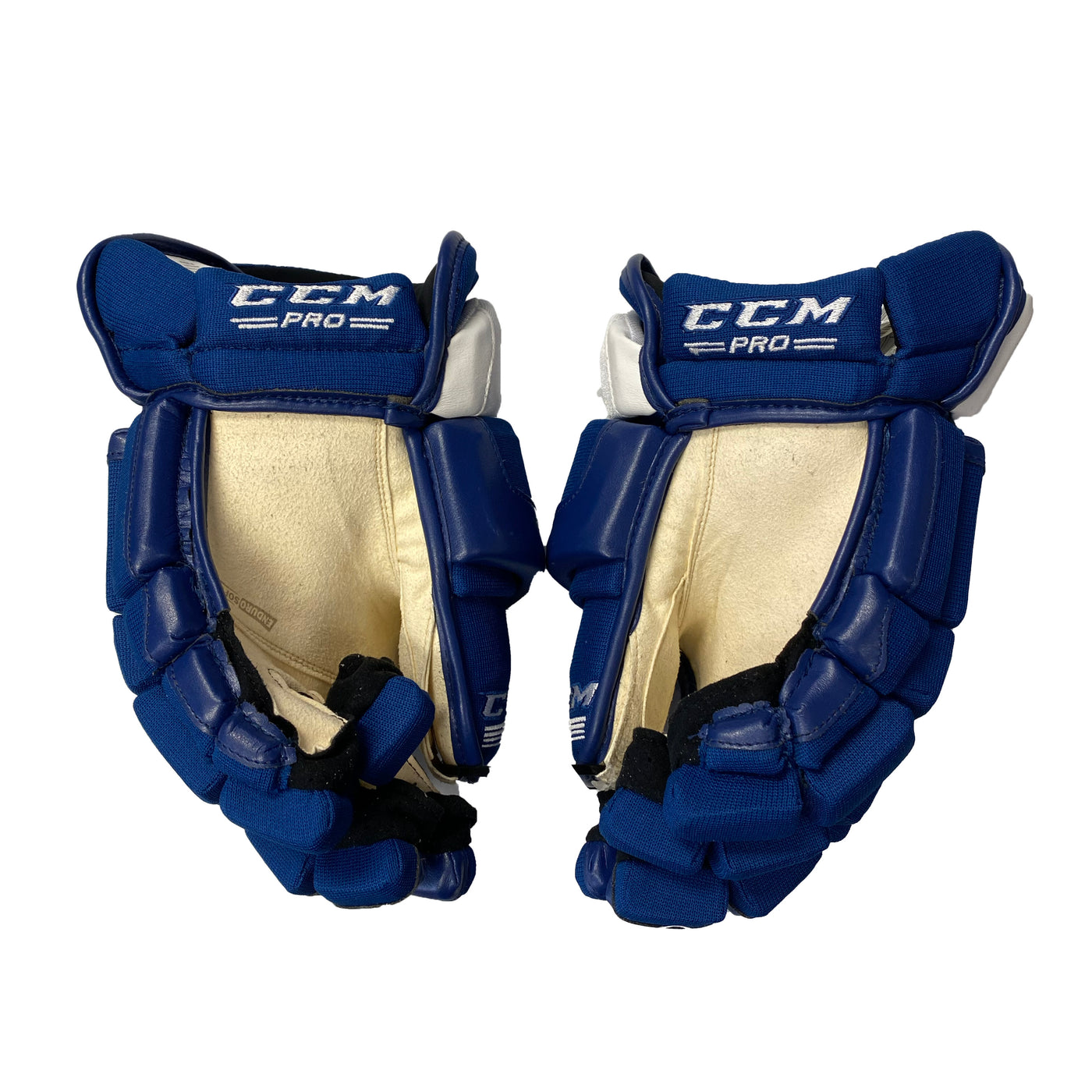 CCM HG50XP - Toronto Maple Leafs - Pro Stock Hockey Gloves