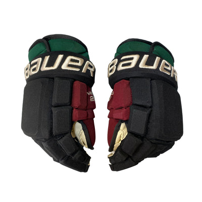 Bauer Nexus 2N Pro - Pro Stock Hockey Gloves - Arizona Coyotes - Barrett Hayton