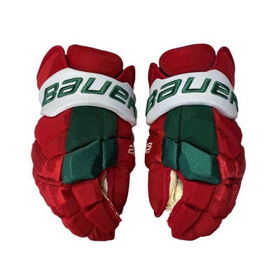 Bauer Supreme 2S Pro - Pro Stock Hockey Gloves - New Jersey Devils - Damon Severson