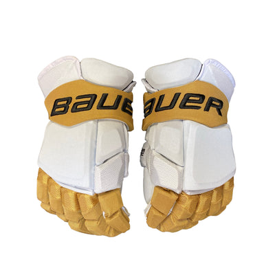 Bauer Supreme Ultrasonic - Pro Stock Hockey Gloves - Vegas Golden Knights - Keegan Kolesar