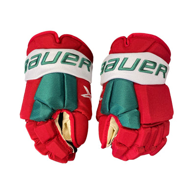 Bauer Vapor 2X Pro - Pro Stock Hockey Gloves - New Jersey Devils - Brendan Smith