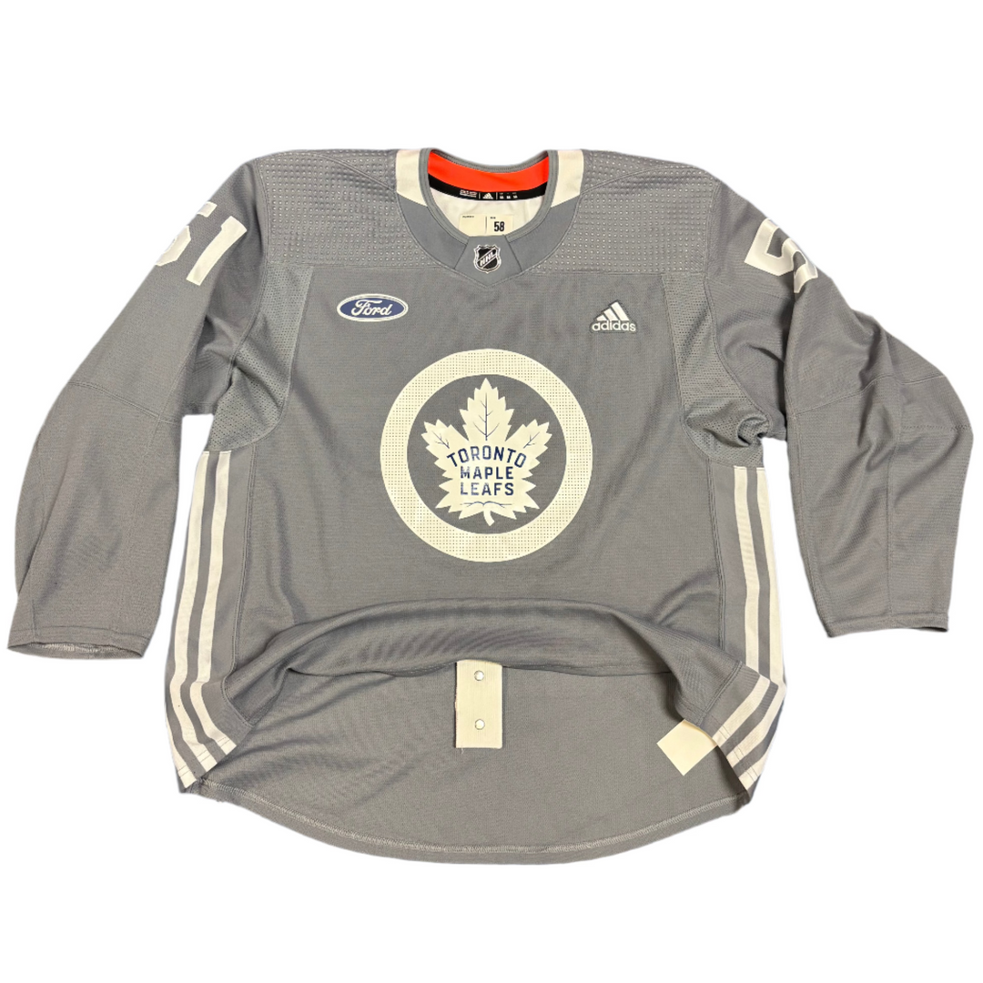 Adidas Team Issued NHL Practice Jersey Toronto Maple Leafs