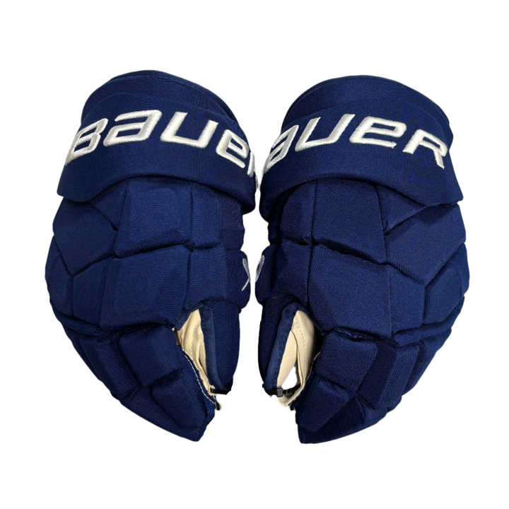 Bauer Supreme Mach - Vancouver Canucks - Pro Stock Hockey Gloves - DH