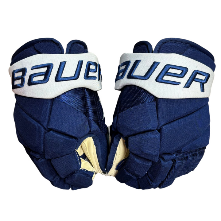 Bauer Vapor Hyperlite - Toronto Maple Leafs - Pro Stock Hockey Gloves - Max Domi