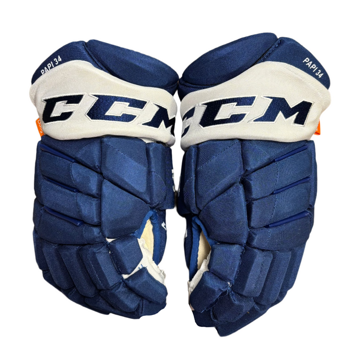 CCM Jetspeed FT1 - Toronto Maple Leafs - Pro Stock Hockey Glove - Auston Matthews