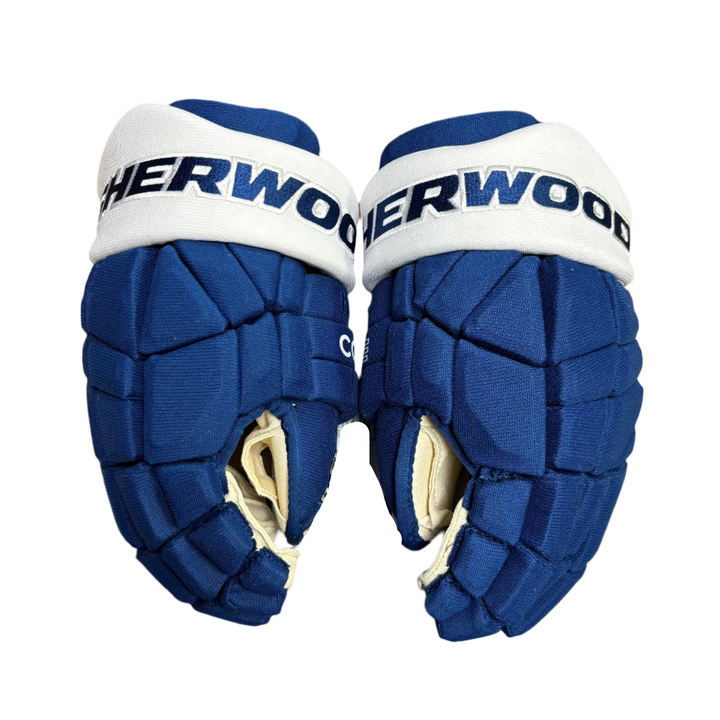 Sherwood Encrypt Pro - Pro Stock Hockey Glove - Toronto Maple Leafs - William Nylander