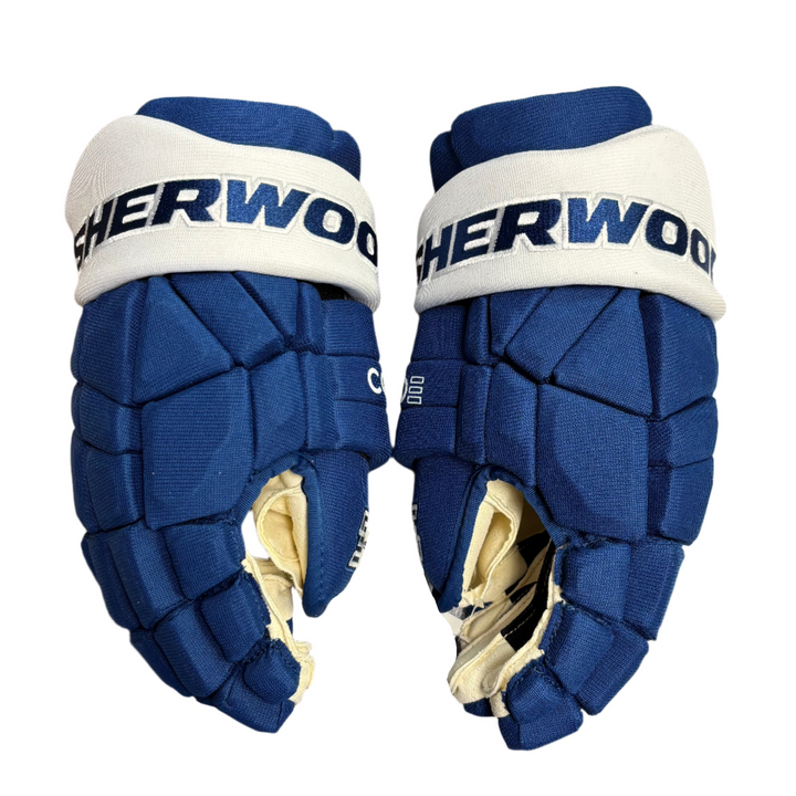 Sherwood Encrypt Pro - Pro Stock Hockey Glove - Toronto Maple Leafs - William Nylander