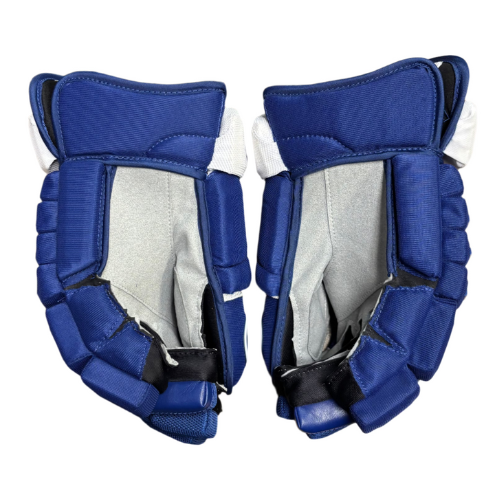 Warrior Alpha DX - Toronto Maple Leafs - Pro Stock Hockey Gloves - Joel Edmundson