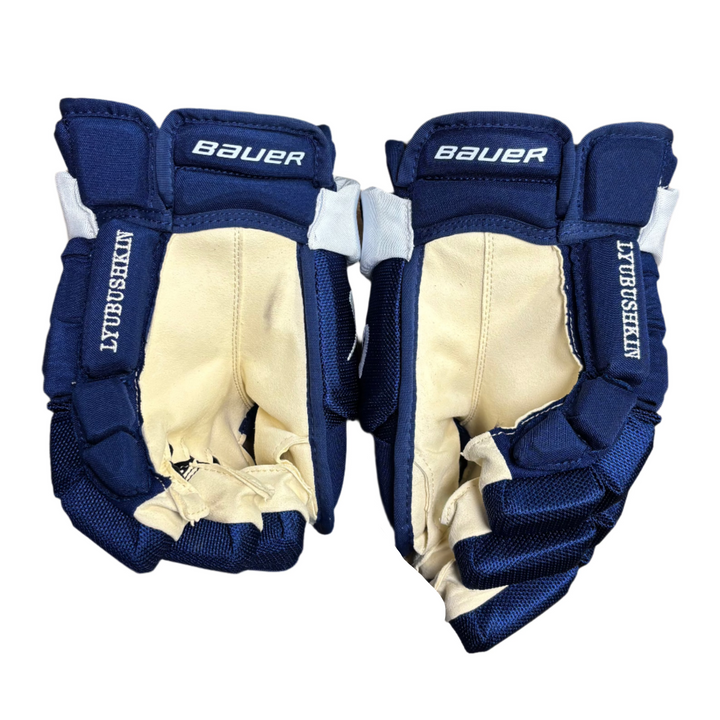 Bauer Vapor Hyperlite - Toronto Maple Leafs - Pro Stock Hockey Gloves - IL