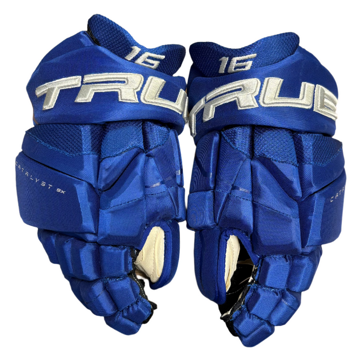 True Catalyst 9X - Toronto Maple Leafs (Reverse Retro) - Pro Stock Hockey Gloves - Mitch Marner
